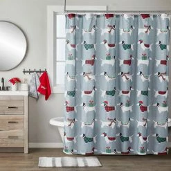Snow Many Dachshund 2 Piece Hand Towel, red, cotton by SKL Home -Better Trends Sales Store red skl home bath towels x1111010835203 4f 1000
