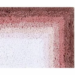 Torrent Collection Rose 20 in. x 20 in., 21 in. x 34 in., 20 in. x 60 in. 100% Cotton 3 Piece Bath Rug Set by Better Trends -Better Trends Sales Store rose better trends bathroom rugs bath mats bato3pc226ro fa 1000