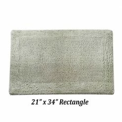 Edge Collection 21 in. x 34 in. Green 100% Cotton Rectangle Bath Rug by Better Trends 9 Edge Collection 21 in. x 34 in. Green 100% Cotton Rectangle Bath Rug by Better Trends -Better Trends Sales Store sage better trends bathroom rugs bath mats baeg2134sa 4f 1000