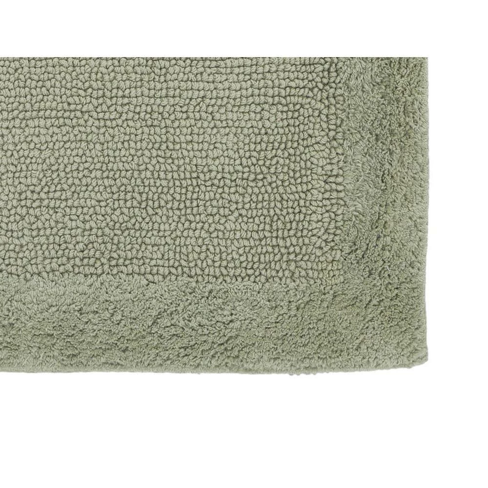 Edge Collection 21 in. x 34 in. Green 100% Cotton Rectangle Bath Rug by Better Trends 7 Edge Collection 21 in. x 34 in. Green 100% Cotton Rectangle Bath Rug by Better Trends - Image 5