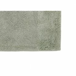 Granada Collection 20 in. x 60 in. Green 100% Cotton Runner Bath Rug by Better Trends -Better Trends Sales Store sage better trends bathroom rugs bath mats bagd2060sa 4f 1000