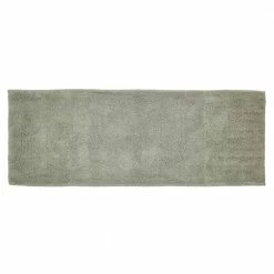 Granada Collection 20 in. x 60 in. Green 100% Cotton Runner Bath Rug by Better Trends -Better Trends Sales Store sage better trends bathroom rugs bath mats bagd2060sa c3 1000