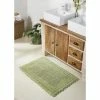 Lilly Crochet Collection 24 in. x 40 in. Green 100% Cotton Rectangle Bath Rug by Better Trends -Better Trends Sales Store sage better trends bathroom rugs bath mats balil2440sa 64 1000