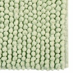 Chenille Rocks Sage 24 in. x 36 in. Bath Rug by Better Trends -Better Trends Sales Store sage better trends bathroom rugs bath mats ss bacr2436sa 4f 1000