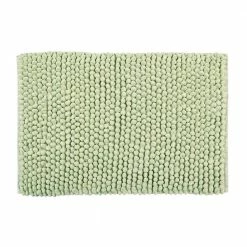 Chenille Rocks Sage 24 in. x 36 in. Bath Rug by Better Trends -Better Trends Sales Store sage better trends bathroom rugs bath mats ss bacr2436sa c3 1000