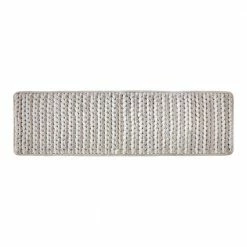 Christa Collection 18 in. x 54 in. Beige 25% Cotton and 75% Polyester Rectangle Bath Rug by Better Trends -Better Trends Sales Store sand better trends bathroom rugs bath mats bach1854sd c3 1000