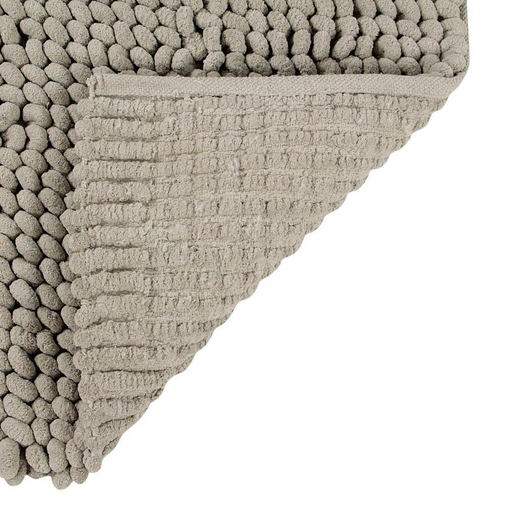Noodle Collection Sand 24 in. x 40 in. 100% Micro Polyester Bath Rug by Better Trends 4 Noodle Collection Sand 24 in. x 40 in. 100% Micro Polyester Bath Rug by Better Trends - Image 2