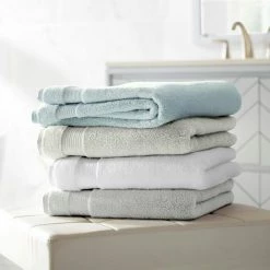 Egyptian Cotton 18-Piece Bath Towel Set in Shadow Gray by Home Decorators Collection -Better Trends Sales Store shadow gray home decorators collection bath towels at17758 59 52 shadow 4f 1000