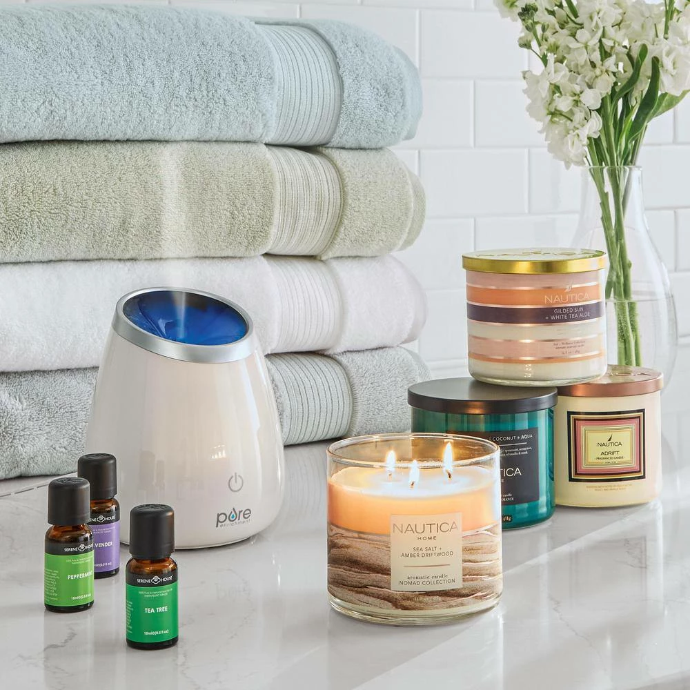 Egyptian Cotton Bath Sheet in Shadow Gray (Set of 2) by Home Decorators Collection 12 Egyptian Cotton Bath Sheet in Shadow Gray (Set of 2) by Home Decorators Collection - Image 10