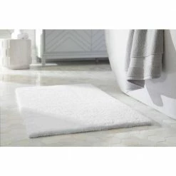 Shadow Gray 24 in. x 40 in. Cotton Reversible Bath Rug (Set of 2) by Home Decorators Collection -Better Trends Sales Store shadow gray home decorators collection bathroom rugs bath mats hmt446 shadow g c3 1000