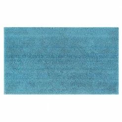 Micro Plush Collection Teal 5 Piece 100% Micro Polyester Tufted Bath Mat Rug Set by Better Trends -Better Trends Sales Store teal better trends bathroom rugs bath mats bamp5pcte 44 1000
