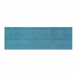 Micro Plush Collection Teal 5 Piece 100% Micro Polyester Tufted Bath Mat Rug Set by Better Trends -Better Trends Sales Store teal better trends bathroom rugs bath mats bamp5pcte fa 1000