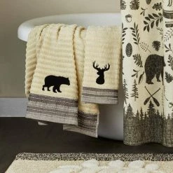 Aspen Lodge 2 Piece Hand Towel Set, wheat, cotton by SKL Home 7 Aspen Lodge 2 Piece Hand Towel Set, wheat, cotton by SKL Home -Better Trends Sales Store wheat skl home bath towels w0296300835203 4f 1000