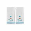 South Seas 2 Piece Hand Towel Set, white, cotton by SKL Home