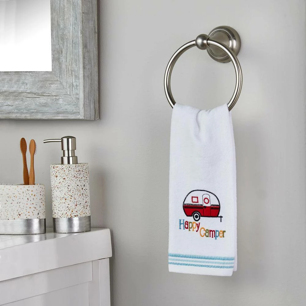 Retro Camper Hand Towel (2Pack),White by SKL Home 6 Retro Camper Hand Towel (2Pack),White by SKL Home - Image 4