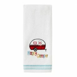Retro Camper Hand Towel (2Pack),White by SKL Home 8 Retro Camper Hand Towel (2Pack),White by SKL Home -Better Trends Sales Store white skl home bath towels v2798000830203 4f 1000