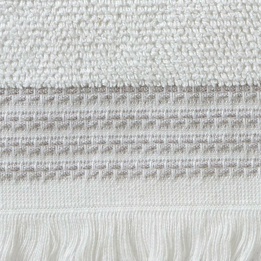 Casual Monogram Letter C Bath Towel, white, cotton by SKL Home 5 Casual Monogram Letter C Bath Towel, white, cotton by SKL Home - Image 3