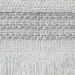 Casual Monogram Letter G Hand Towel 2 piece set, white, cotton by SKL Home -Better Trends Sales Store white skl home bath towels w453800083g203 4f 1000