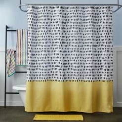 Carnival Rug 20 in. x 30 in. Yellow Cotton/Poly, Rectangular, 20 in. x 30 in. by SKL Home -Better Trends Sales Store yellow skl home bathroom rugs bath mats x2353900850007 4f 1000